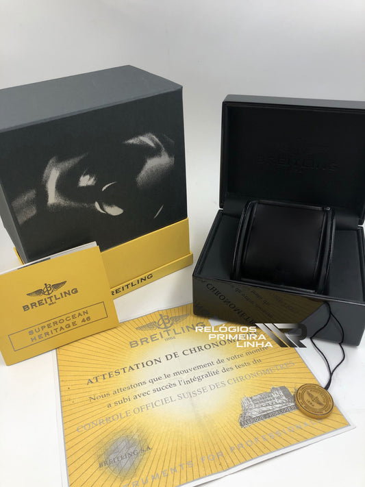 BREITLING NAVITIMER VERDE COURO AUTOMÁTICO 41MM