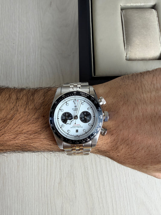 TUDOR BLACK BAY PRATA BRANCO 41M