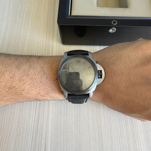PANERAI LUMINOR MARINA CINZA NYLON 44MM