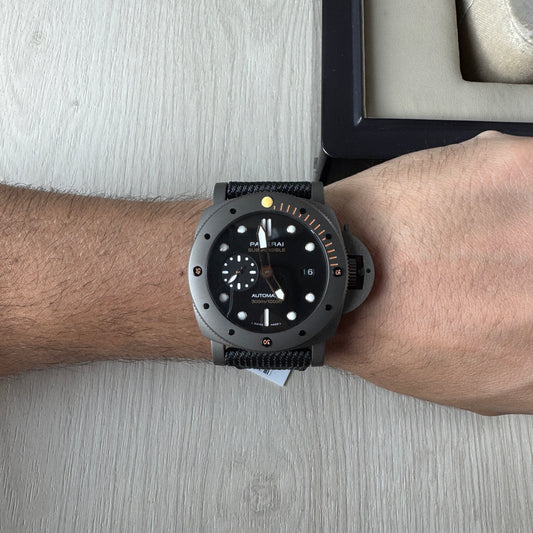 PANERAI SUBMERSIBLE CINZA NYLON 47MM