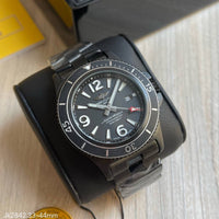 BREITLING SUPEROCEAN AUTOMÁTICO PRETO 45MM