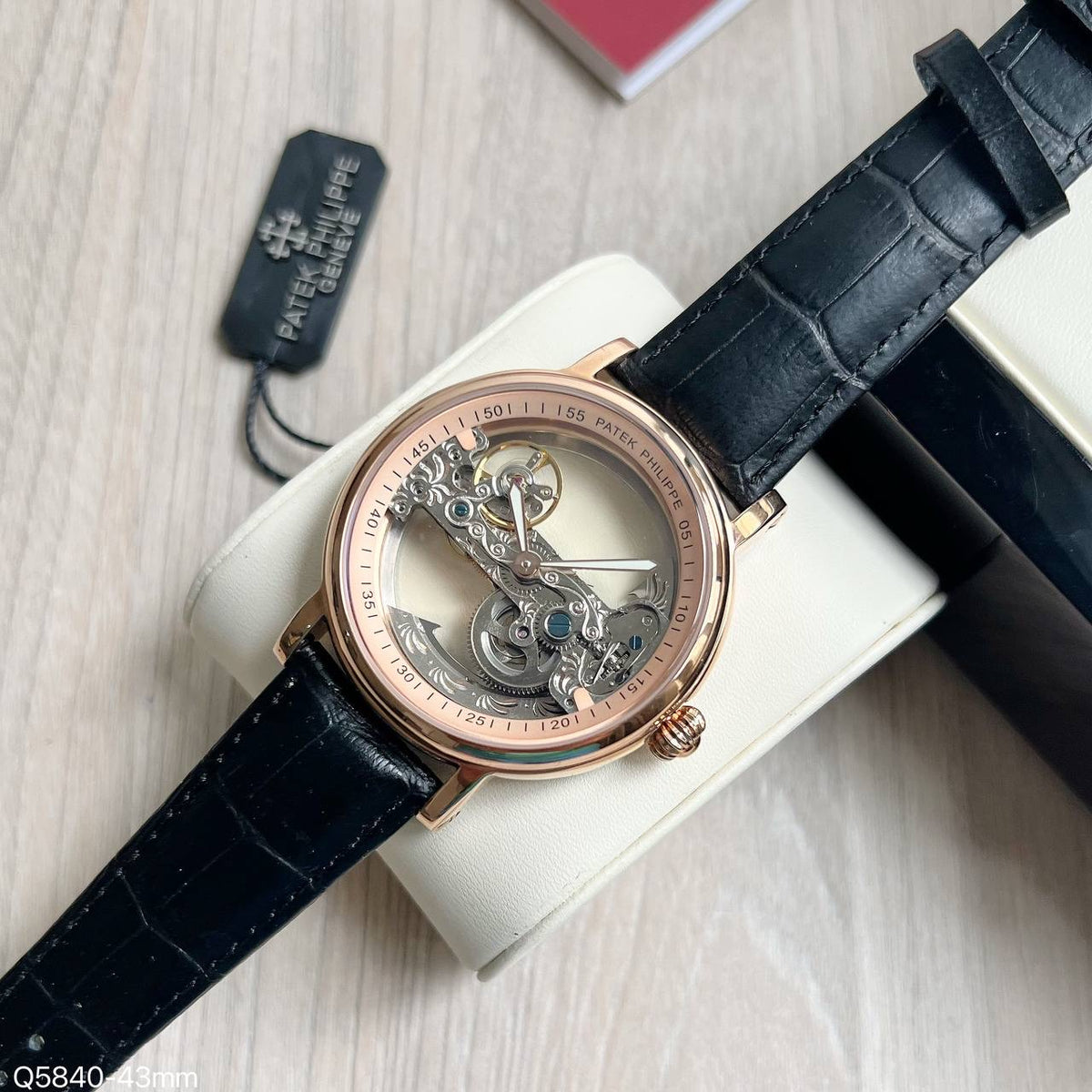 PATEK PHILIPPE ESQUELETO ROSE AUTOMATICO 43MM