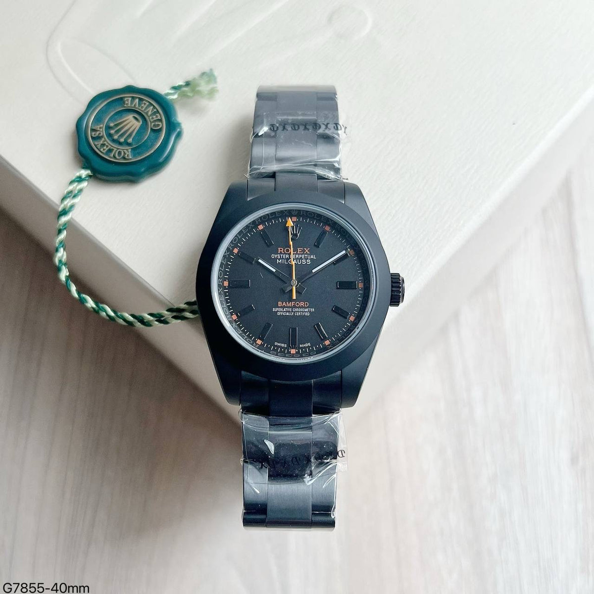 ROLEX MILGAUSS ESPECIAL PRETO 40MM
