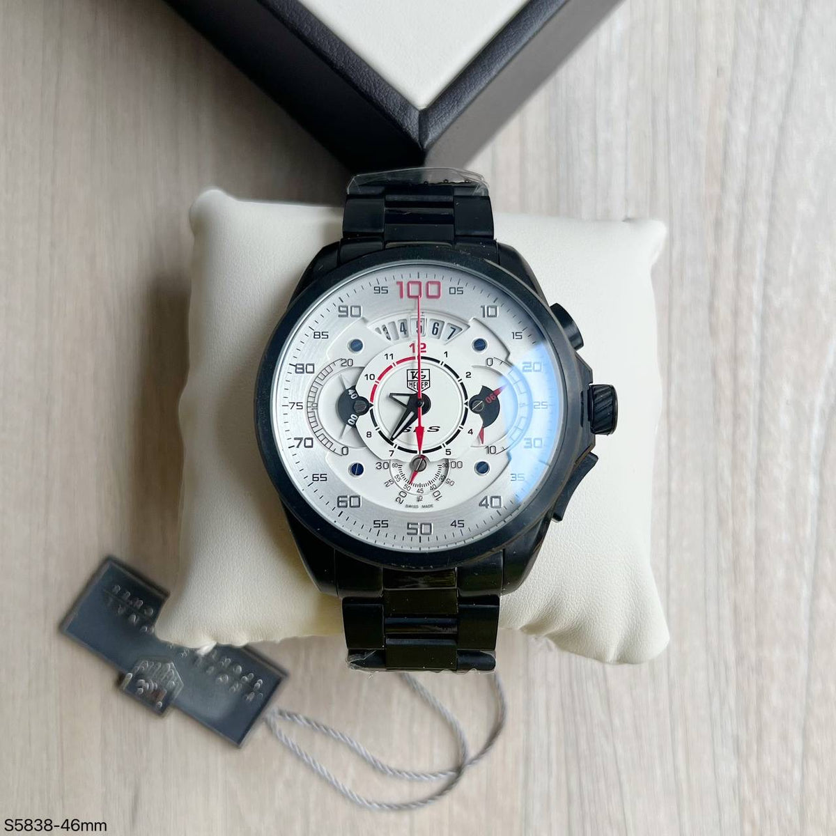 TAG HEUER MERCEDES SLS PRETO 45MM