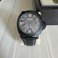 PANERAI LUMINOR MARINA LUNA ROSSA COURO 44MM