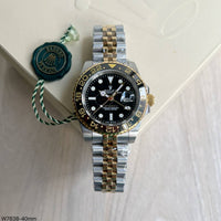 ROLEX GMT MASTER II MISTO DOURADO PRETO JUBILEU 40MM