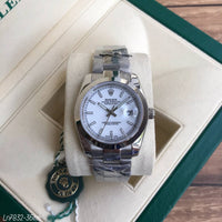ROLEX DATEJUST PRATA BRANCO FEMININO 36MM