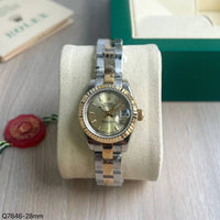 ROLEX DATEJUST MISTO  FEMININO 28MM