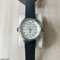IWC AQUATIMER PRATA BRANCO 44MM
