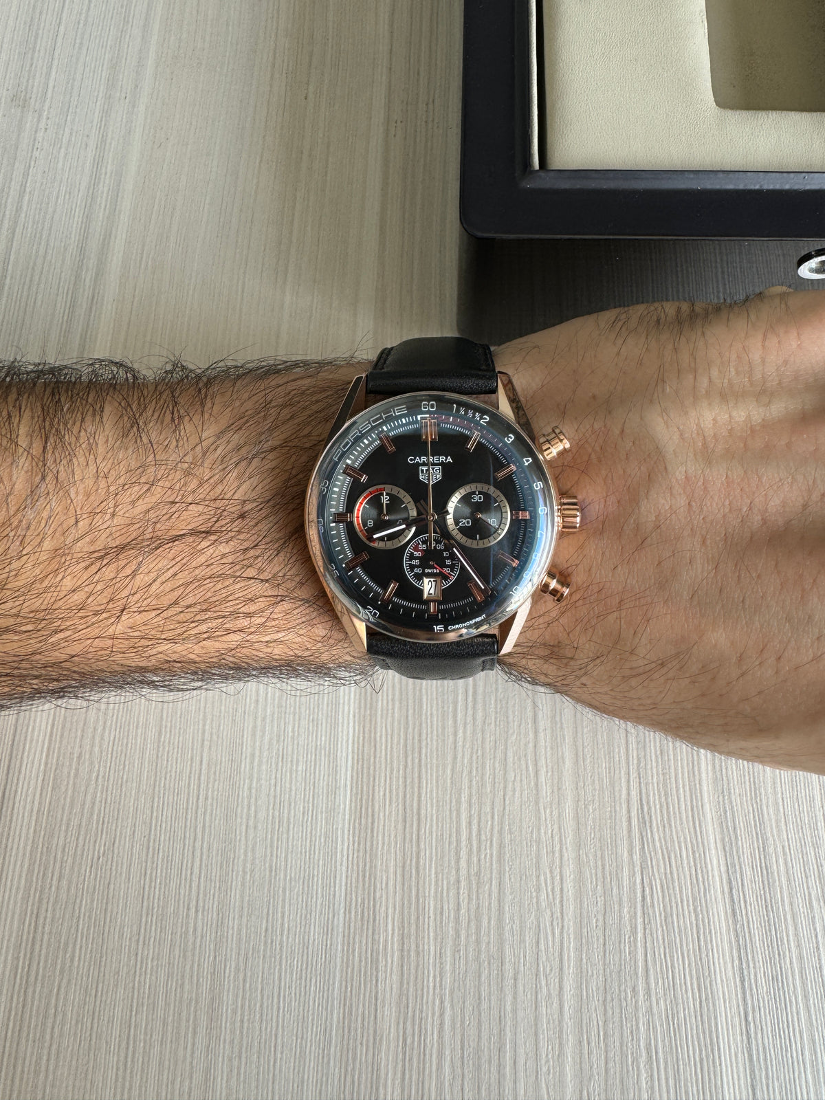 TAG HEUER CARRERA PORSCHE ROSE 41MM