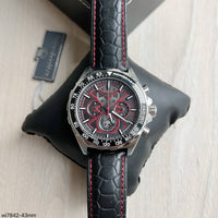 TAG HEUER MARIO KART PRATA COURO 43MM
