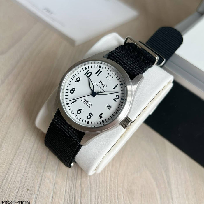 IWC MARK XVIII PRATA NYLON AUTOMÁTICO 41MM