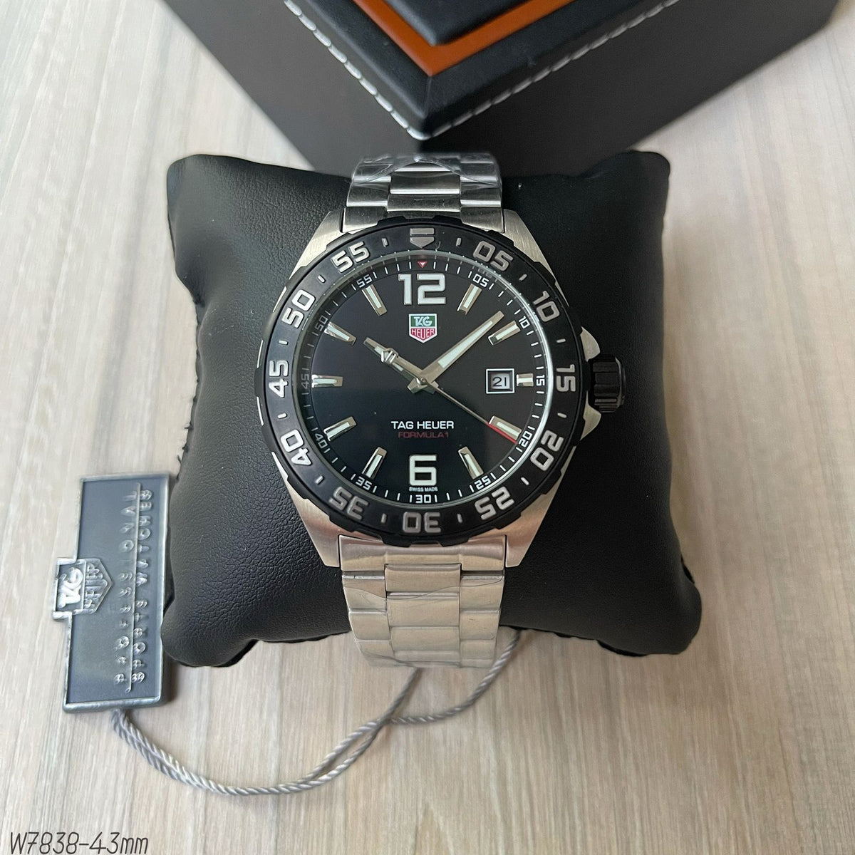 TAG HEUER F1 FORMULA 1 PRATA  AUTOMÁTICO 43MM