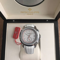 PATEK PHILIPPE AQUANAUT BRANCO 40MM