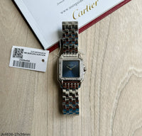 CARTIER PANTHERE PRATA BRILHANTE MEDIUM 27MM X 38MM FEMININO