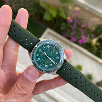 TAG HEUER AUTAVIA PRATA VERDE 43MM