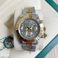 ROLEX DAYTONA MISTO CINZA 40MM