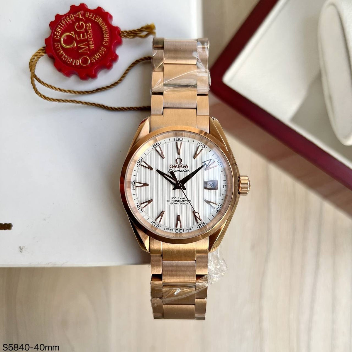 OMEGA SEAMASTER AQUATERRA ROSE 41MM