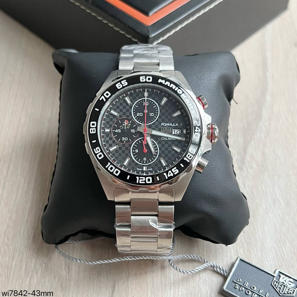 TAG HEUER MARIO KART PRATA 43MM