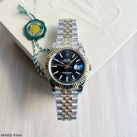 ROLEX DATEJUST MISTO PRETO JUBILEU 41MM