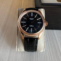 ROLEX CELLINI ROSE COURO 40MM