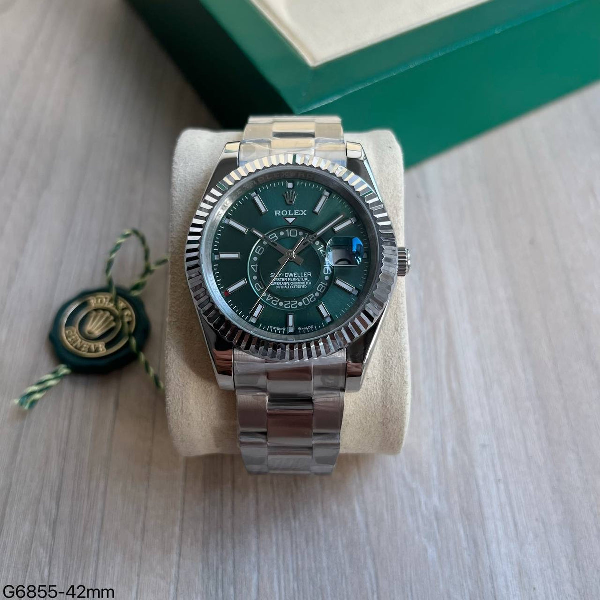 ROLEX SKY DWELLER VERDE 42MM