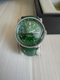 BREITLING NAVITIMER VERDE COURO AUTOMÁTICO 41MM