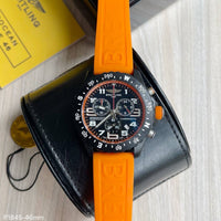 BREITLING ENDURANCE PRETO LARANJA 46MM