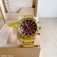 BVLGARI IRON MAN  DOURADO 44MM