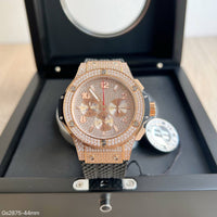 HUBLOT BIG BANG ROSE BRILHANTES 44MM