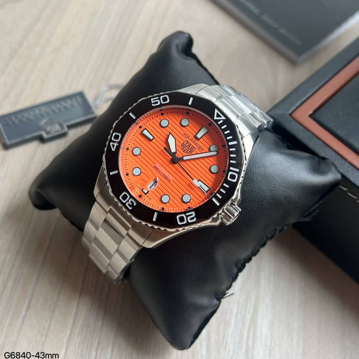 TAG HEUER AQUARACER LARANJA AUTOMÁTICO 43MM