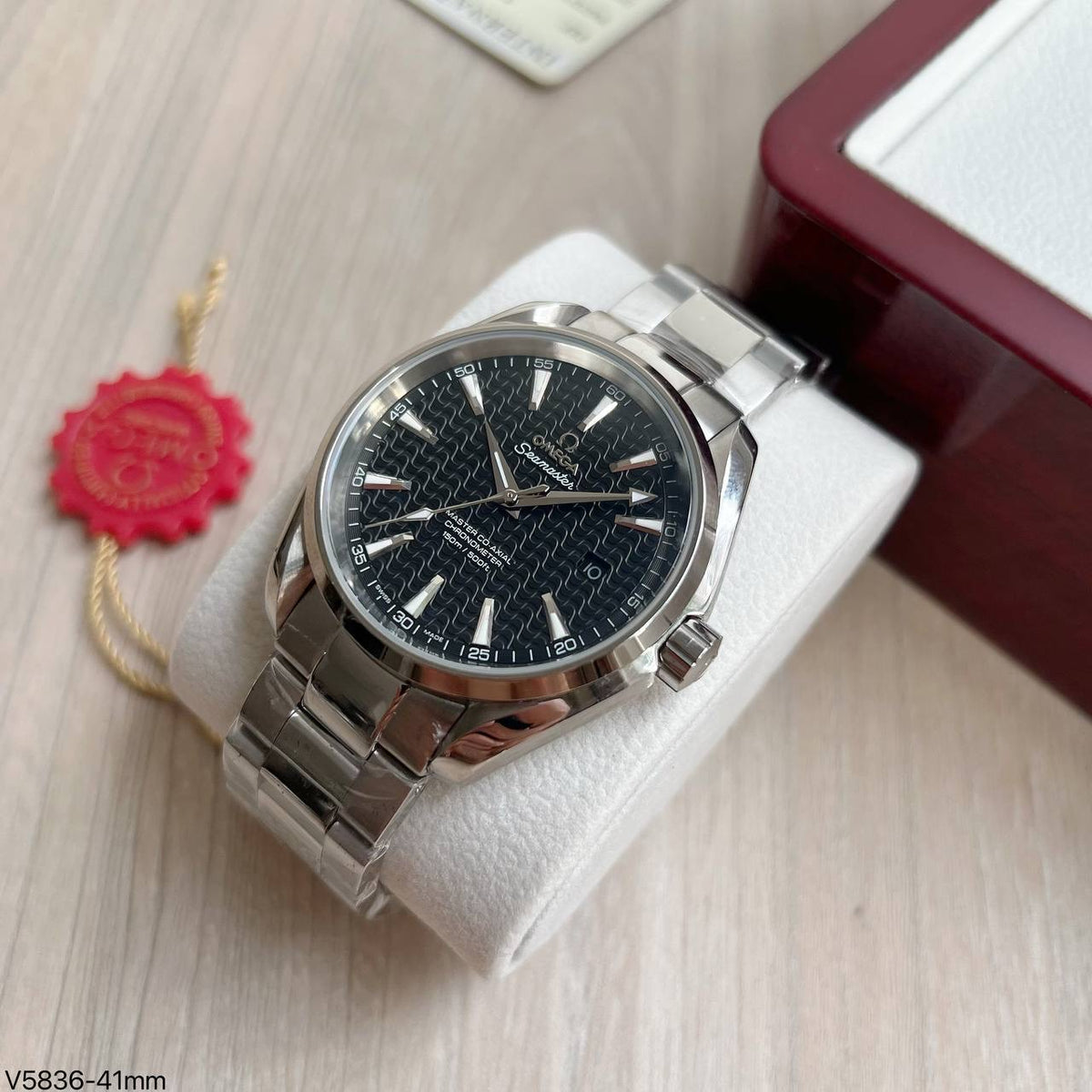 OMEGA SEAMASTER AQUATERRA PRETO 41MM