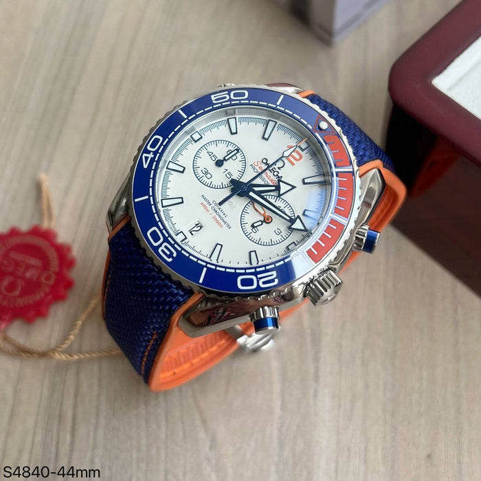 OMEGA SEAMASTER PRATA NYLON 45MM