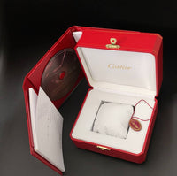 CARTIER DRIVE ROSE BRANCO COURO 41MM