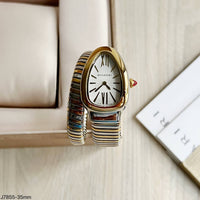 BVLGARI SERPENTE MISTO BRANCO 1 VOLTA  23MM X 35MM FEMININO