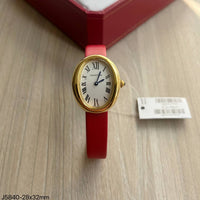 CARTIER BAIGNOIRE COURO 32MM FEMININO