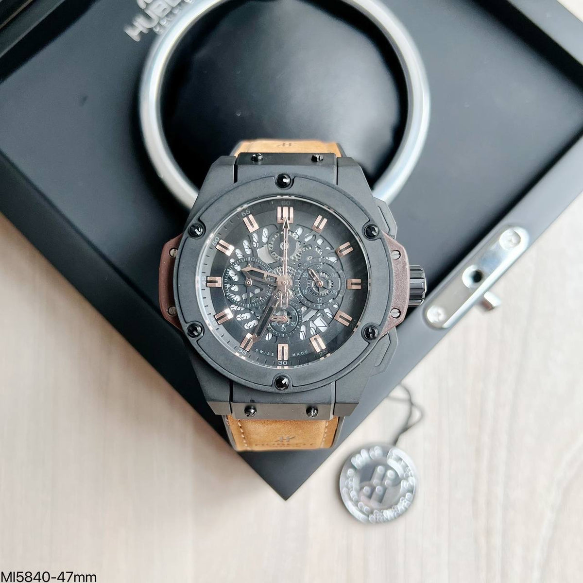 HUBLOT KING POWER PRETO 47MM