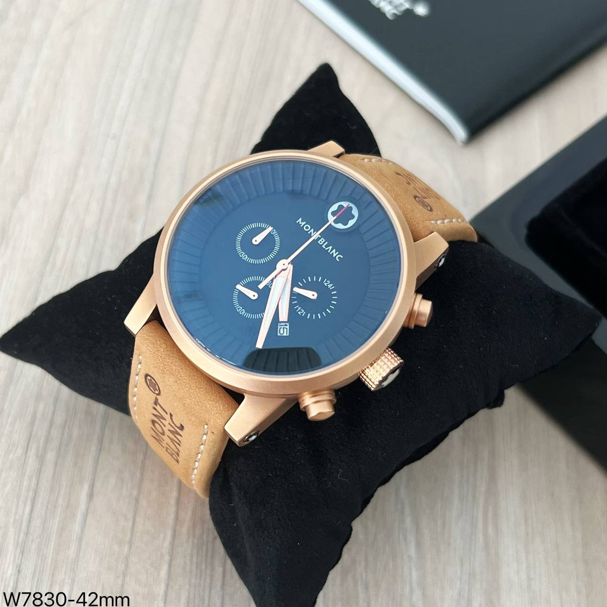 MONT BLANC ROSE COURO 43MM