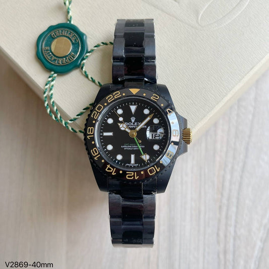 ROLEX GMT MASTER II ESPECIAL PRETO 40MM