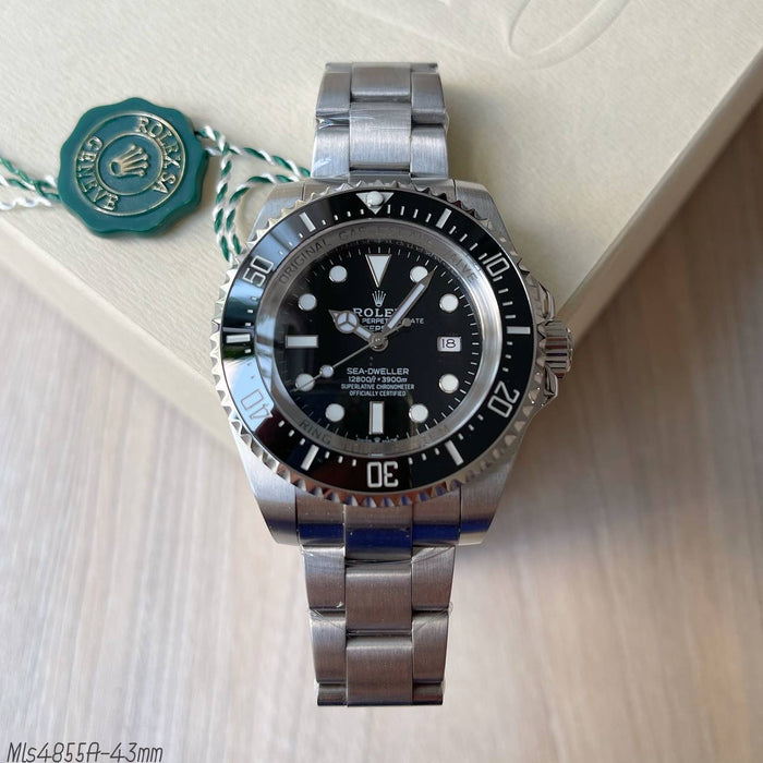 ROLEX DEEPSEA PRATA PRETO 44MM