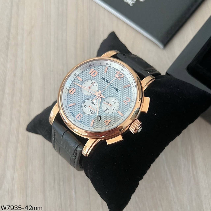 MONT BLANC ROSE COURO 44MM