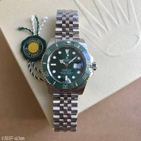 ROLEX SUBMARINER VERDE HULK JUBILEU 40MM