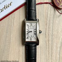 CARTIER  COURO 26MM X 45MM FEMININO