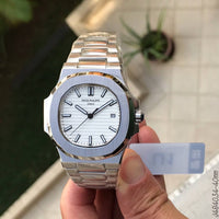 PATEK PHILIPPE NAUTILUS BRANCO 40MM