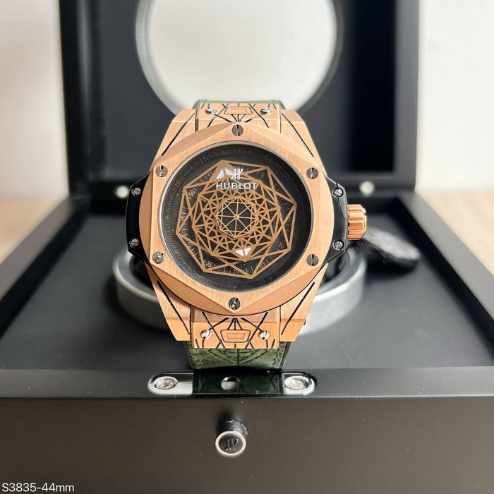 HUBLOT BIG BANG SANG BLEU ROSE VERDE 44MM