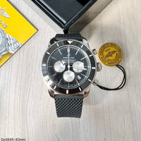 BREITLING SUPEROCEAN PRETO BORRACHA 46MM