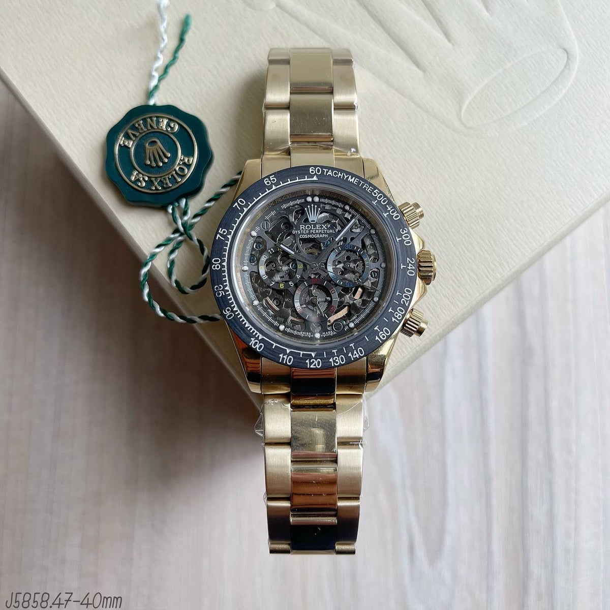 ROLEX DAYTONA LA MONTOYA DOURADO 42MM
