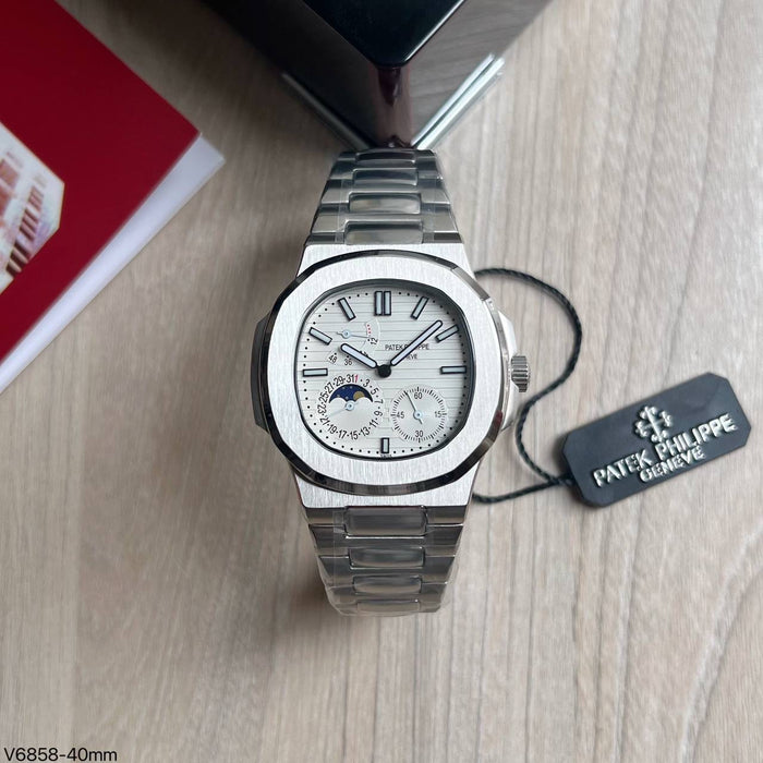 PATEK PHILIPPE NAUTILUS BRANCO 40MM
