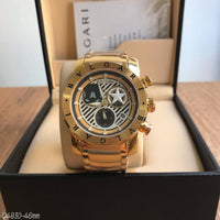 BVLGARI IRON MAN AMERICA DOURADO 44MM