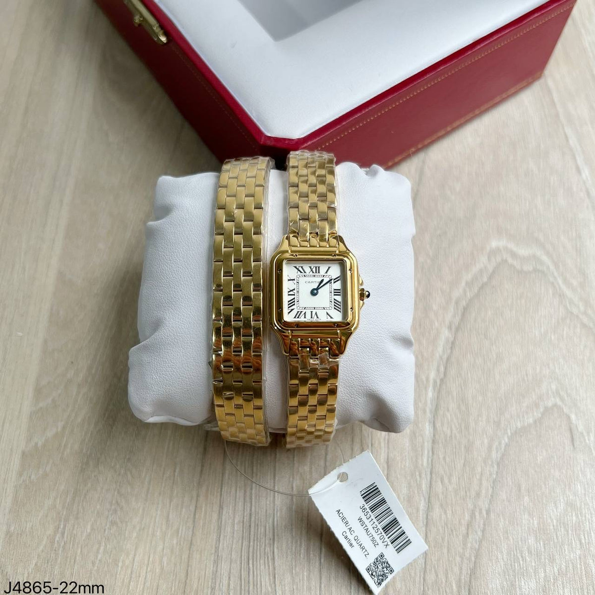CARTIER PANTHERE DOURADO SMALL  22MM X 30MM FEMININO